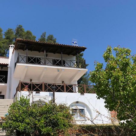 Вілла Unique Sea View House Каландра Екстер'єр фото